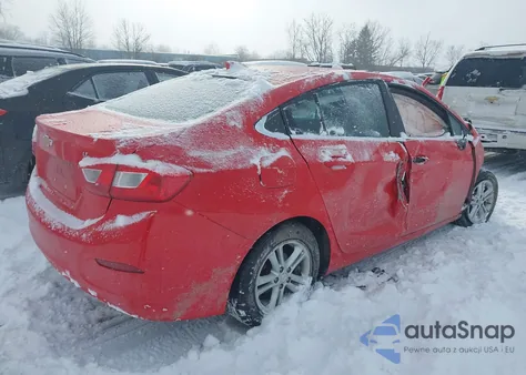 2016 Chevrolet Cruze Lt Auto z USA, uszkodzony, nr VIN 1G1BE5SM4G7287036